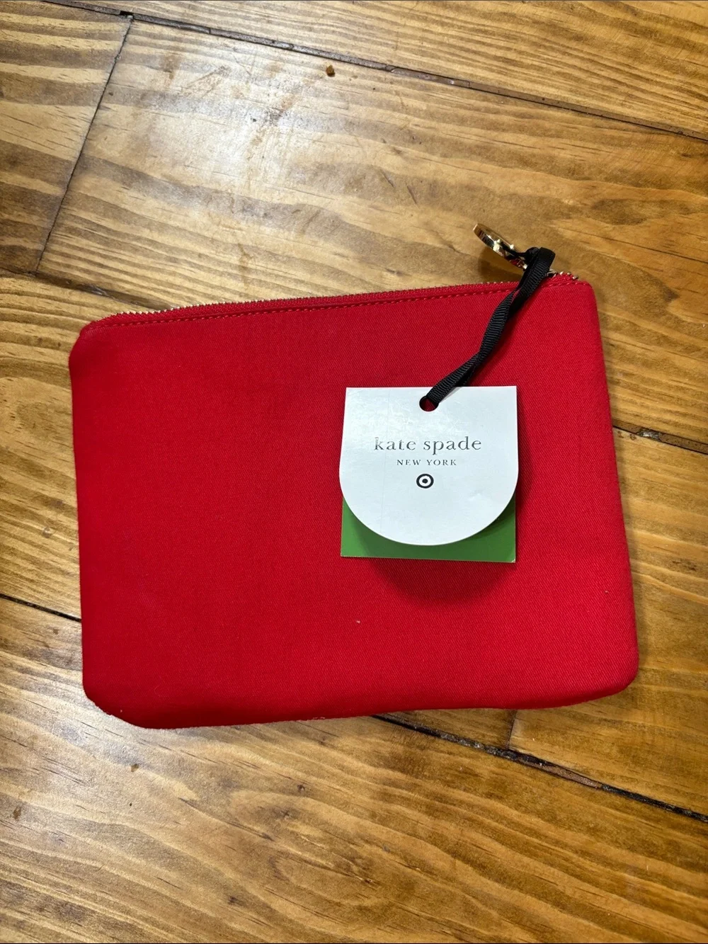 NWT Kate Spade New York Beaded Going to Target Zipper Pouch